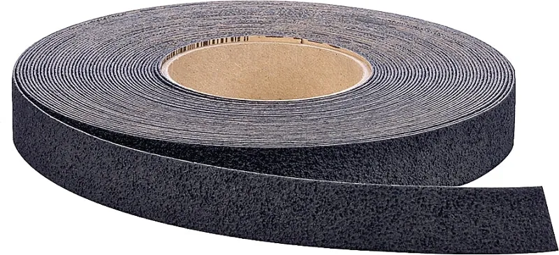 3M Safety-Walk 7736 Tread, 60 ft L, 1 in W, Vinyl Backing, Black :EA: QUANTITY: 1