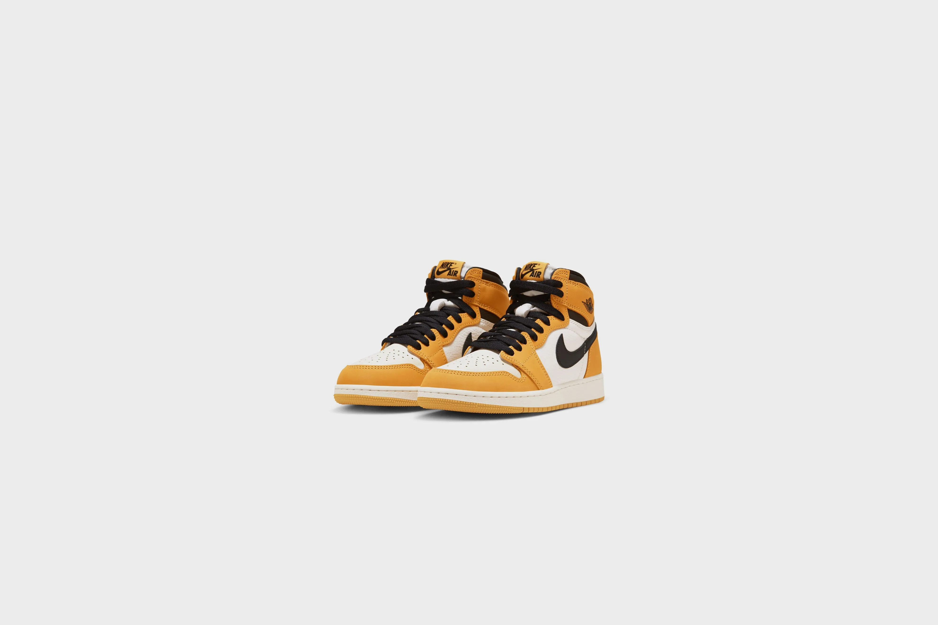 Air Jordan 1 Retro High OG (GS) (Yellow Ochre/Black-Sail)