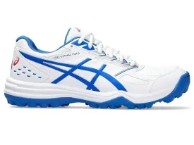 Asics Gel Lethal Field White/Tuna Blue Cricket Rubber Spike Shoes