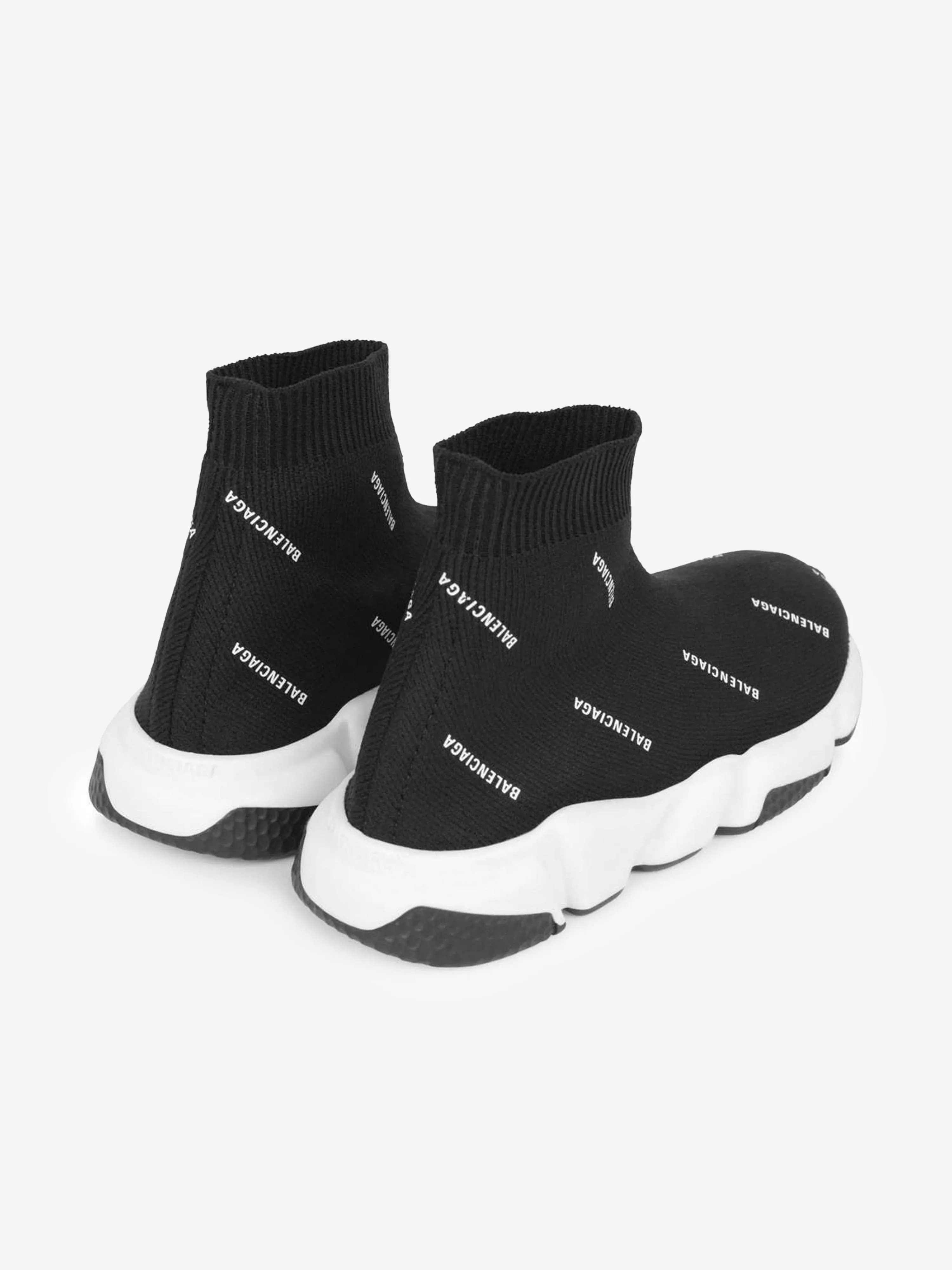 Balenciaga Logo Print Speed Trainers