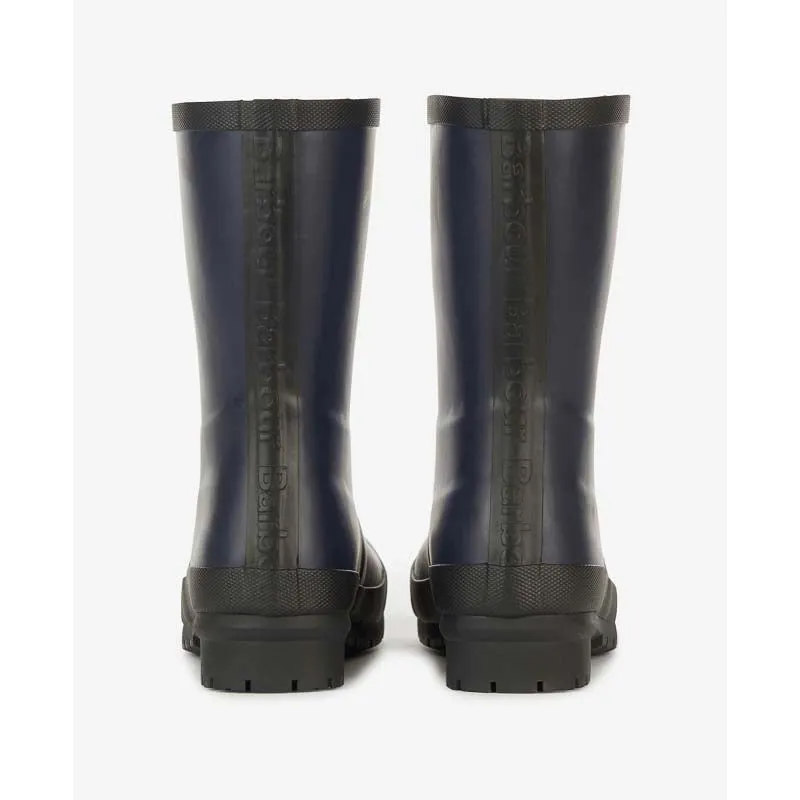 Barbour Banbury Mid Height Ladies Wellington Boot - Navy