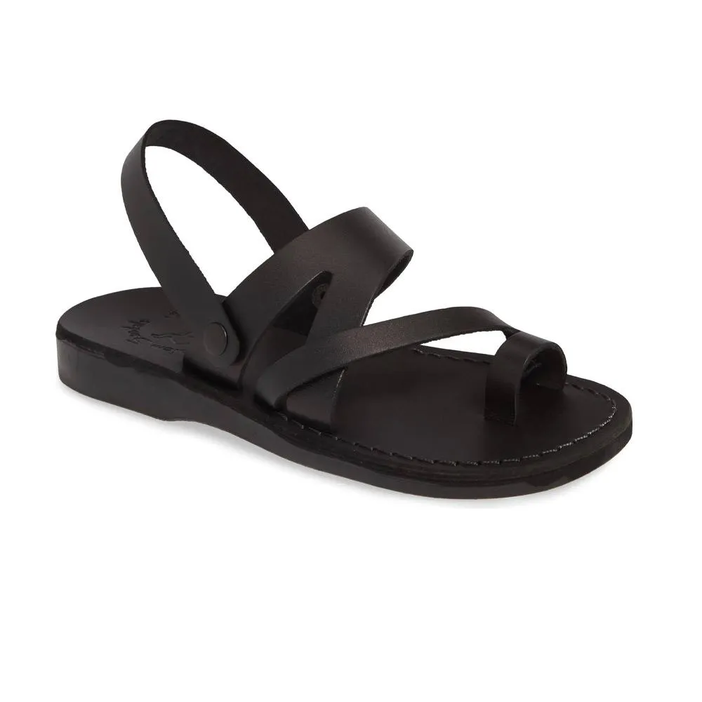 Benjamin - Leather Slingback Sandal | Black