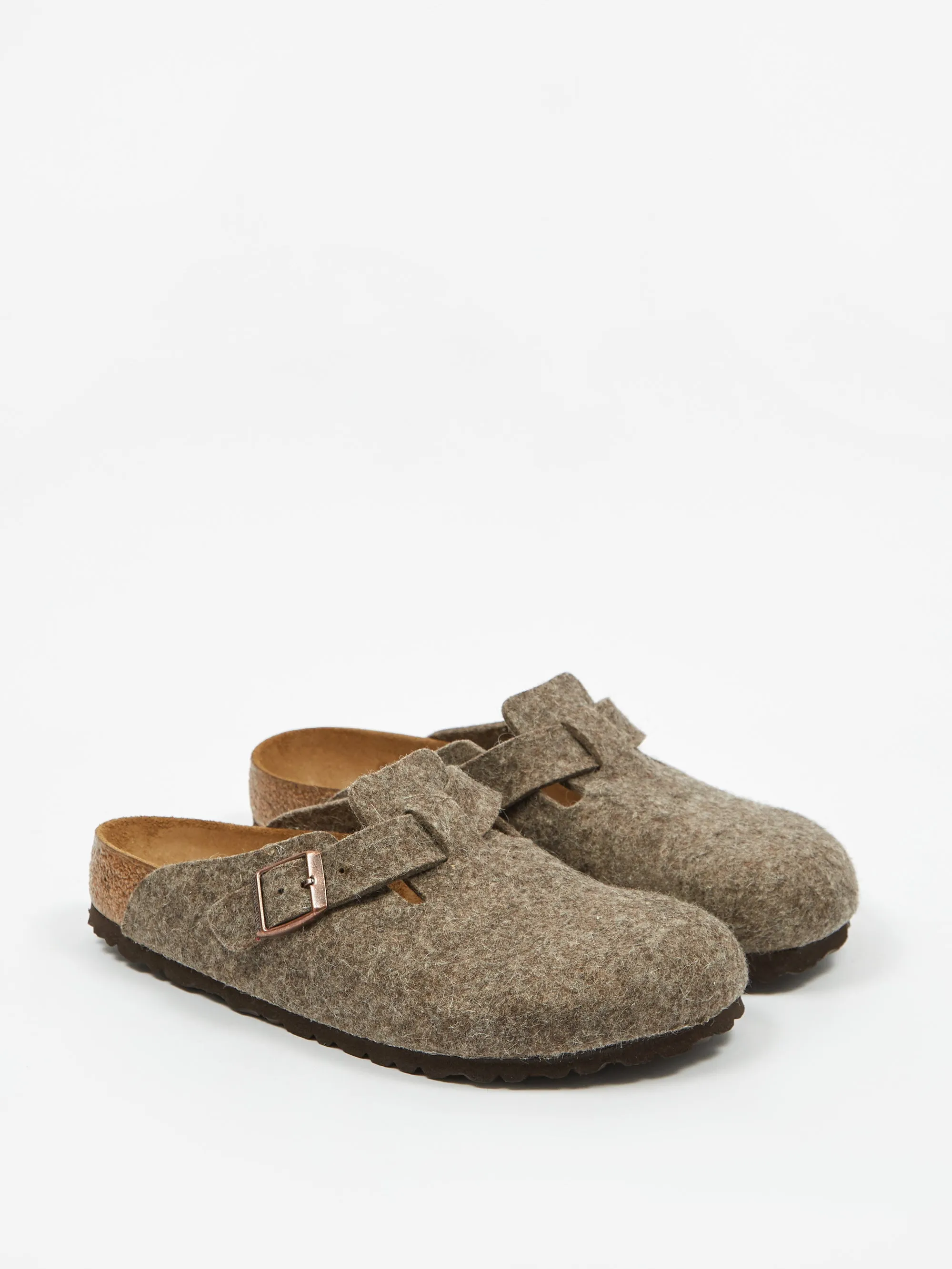 Birkenstock Boston Wool W - Cacao