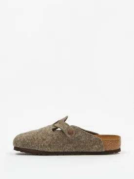 Birkenstock Boston Wool W - Cacao