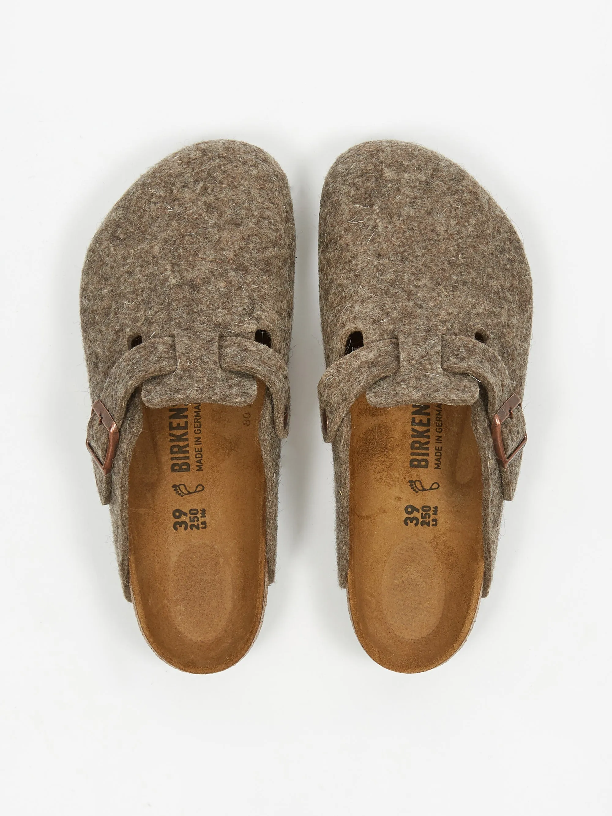 Birkenstock Boston Wool W - Cacao