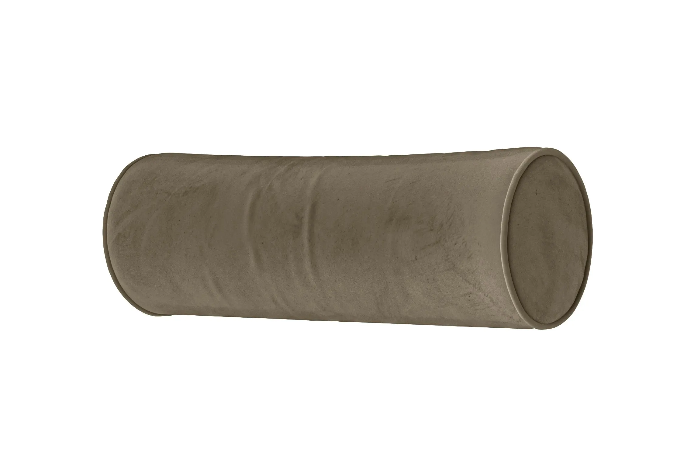 Bolster Cushions 55 x 20 cm Sand Velvet