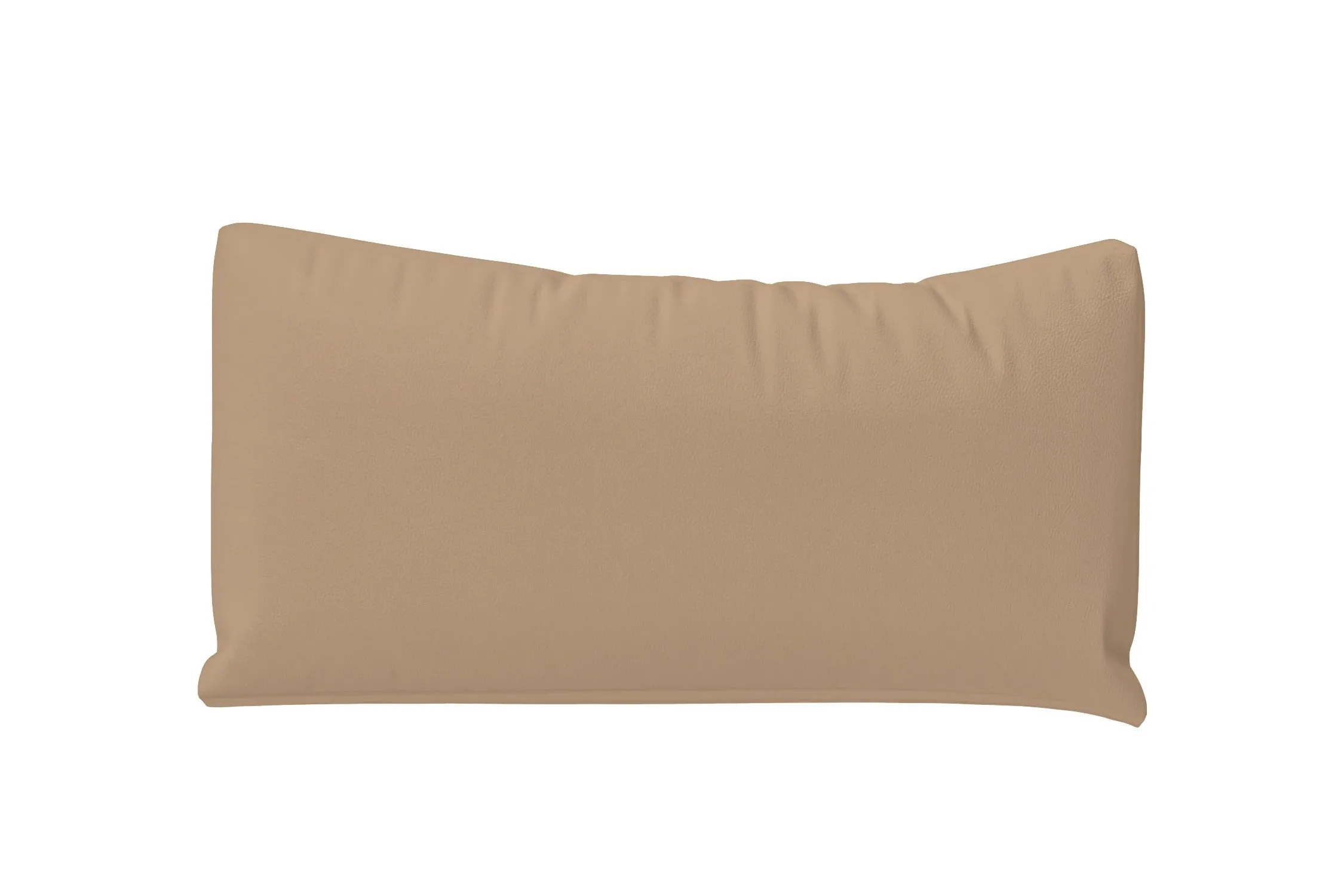 Bolster Cushions 55 x 20 cm Stone Leather