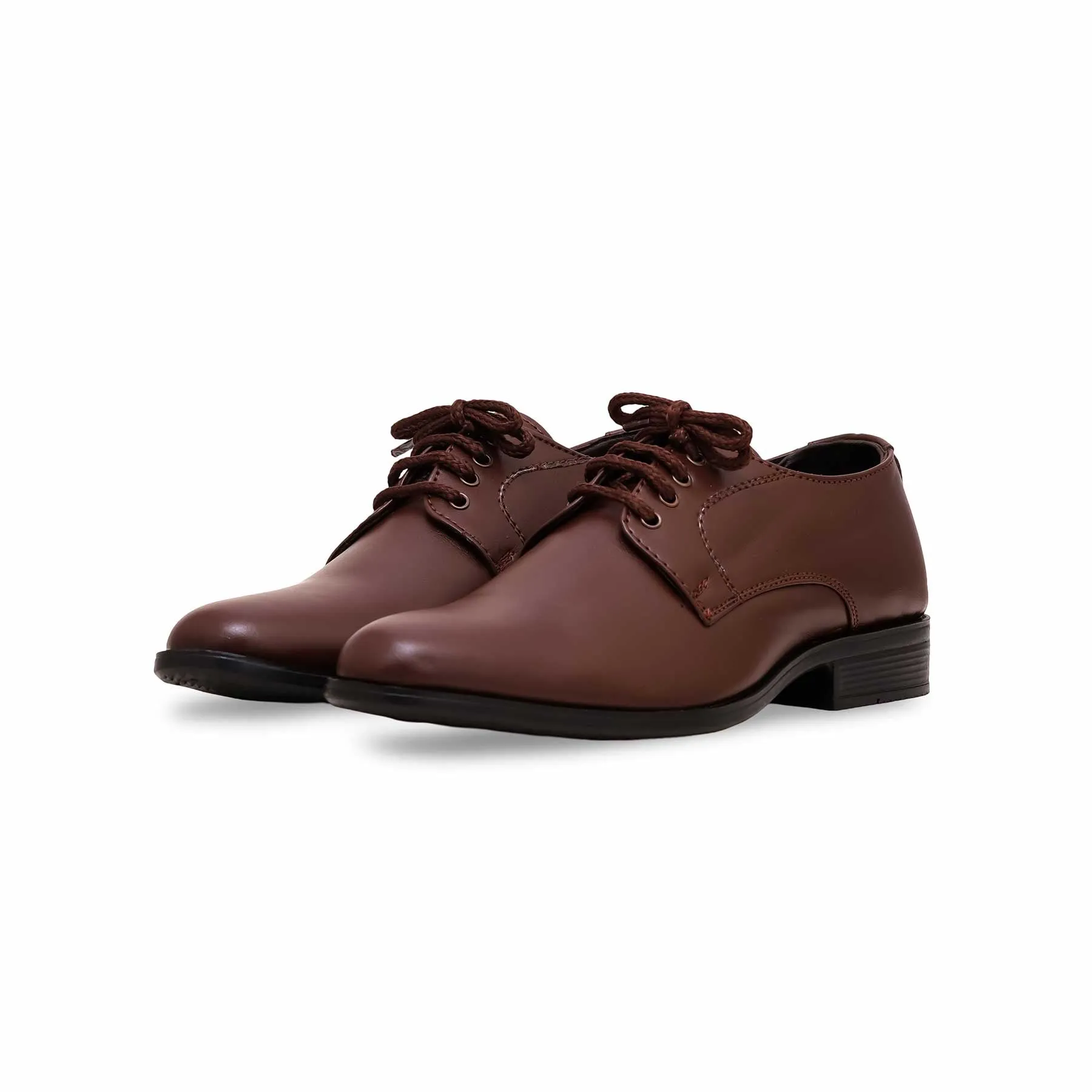 Boys Brown Formal Shoes KD2213