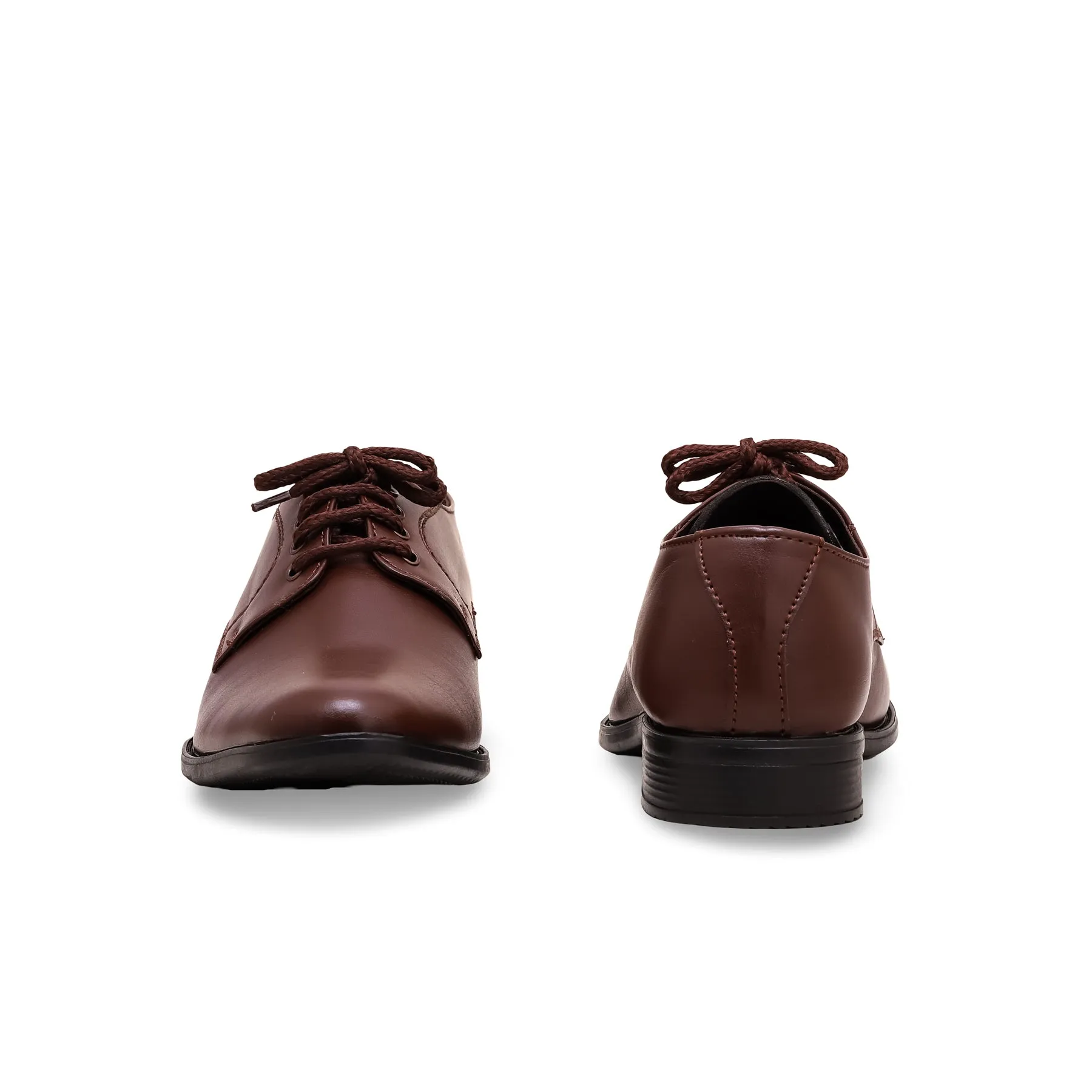 Boys Brown Formal Shoes KD2213