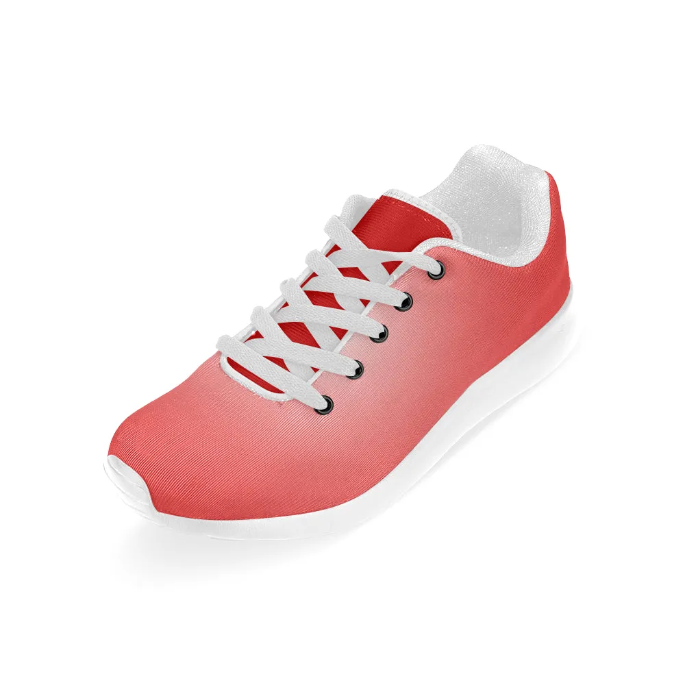 Buy Kids's Red Solids Print Canvas Sneakers at TFS