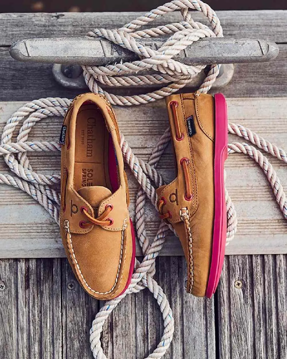 Chatham Womens Pippa II G2 Leather Boat Shoes