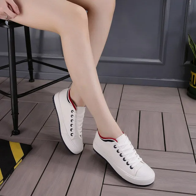 Classic Women's Casual Comfortable Canvas Shoes - Model-8892