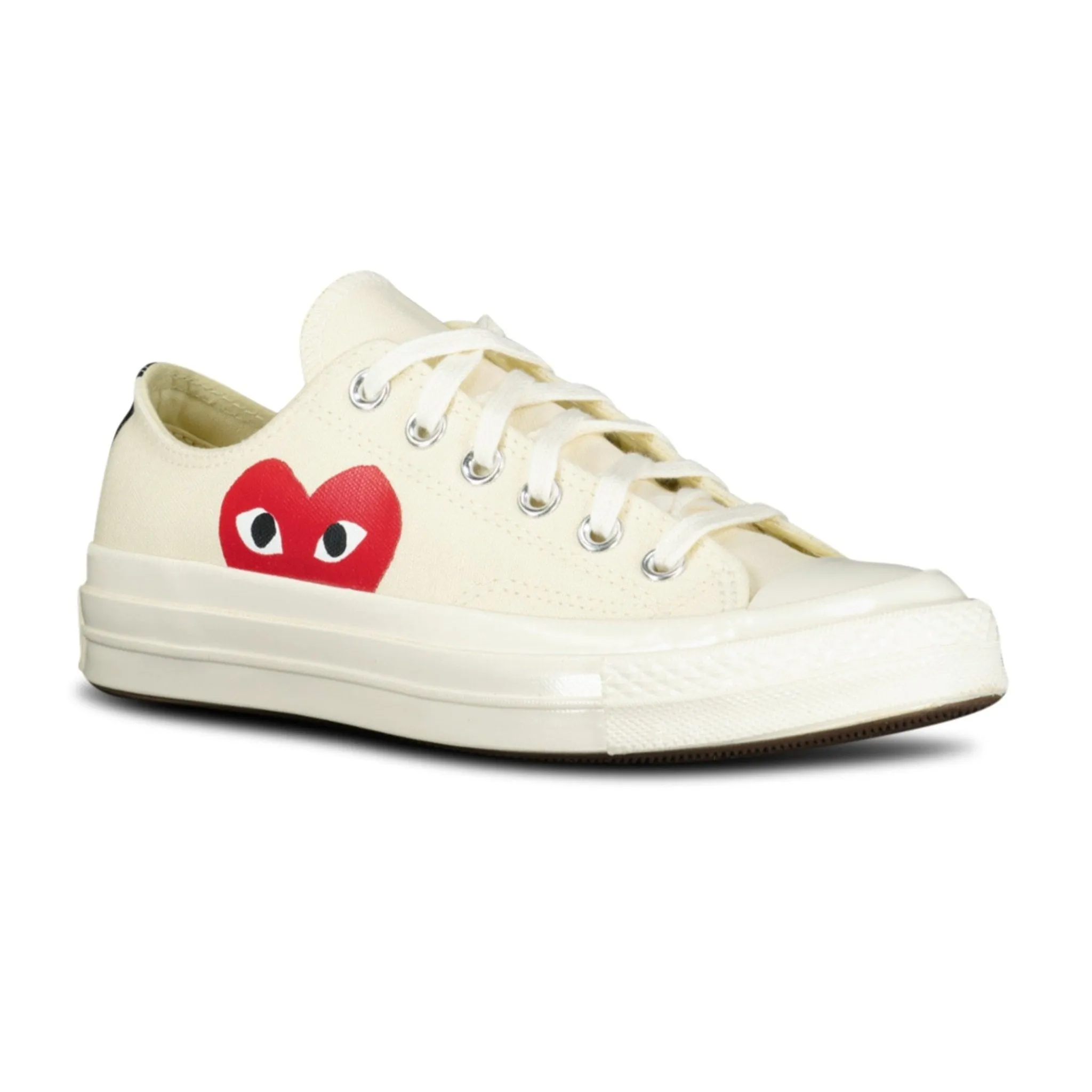 Comme Des Garcons Play x Converse Chuck Low Beige