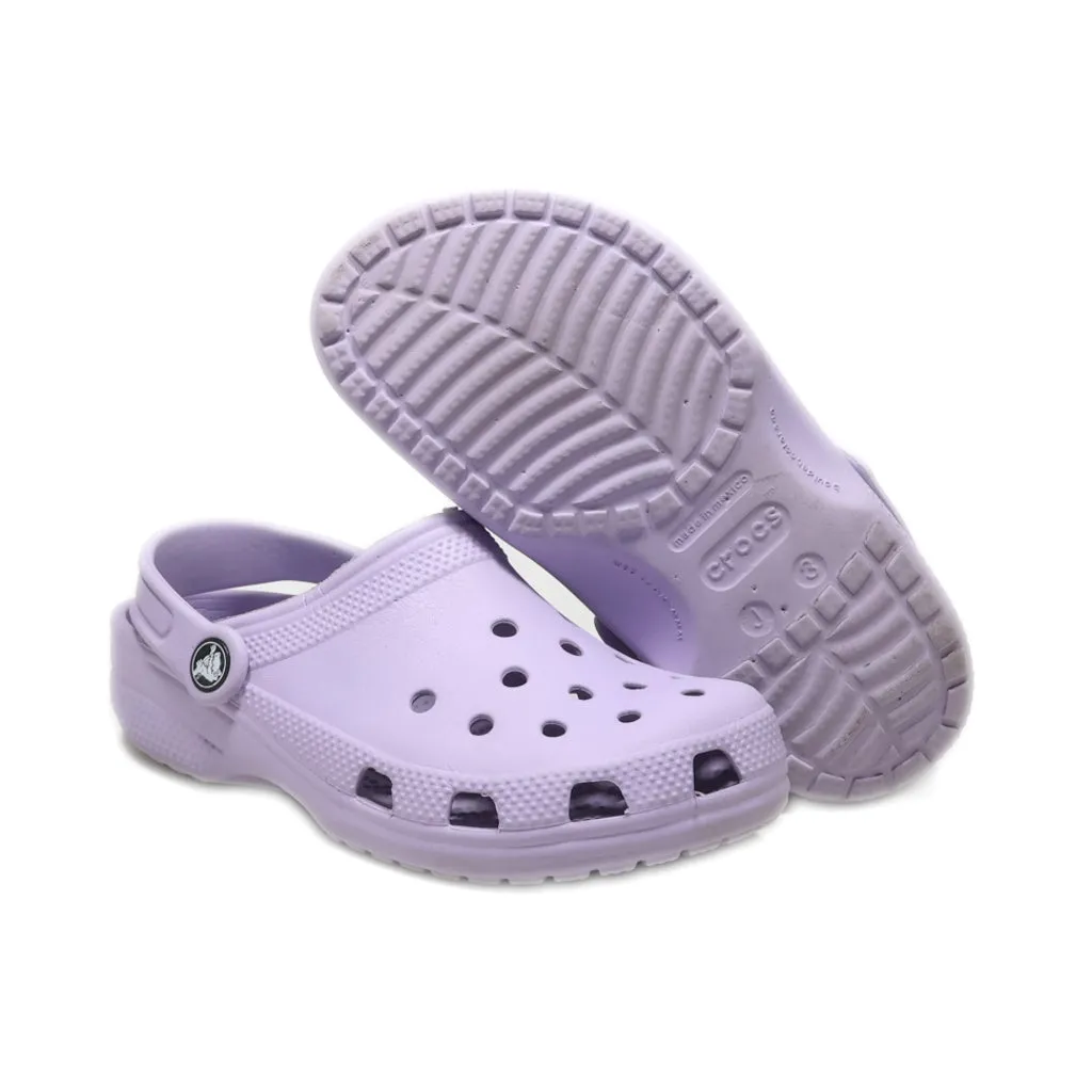 Crocs Classic Clogs Eva Purple Colour For Kids