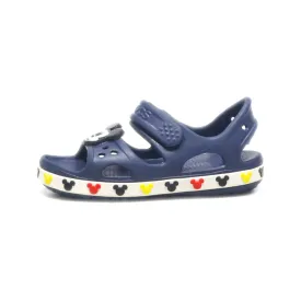 Crocs Navy Kids' Crocs Fun Lab Crocband Ii Disney Mickey Mouse Flat Sandals Rubber Blue Colour For Kids