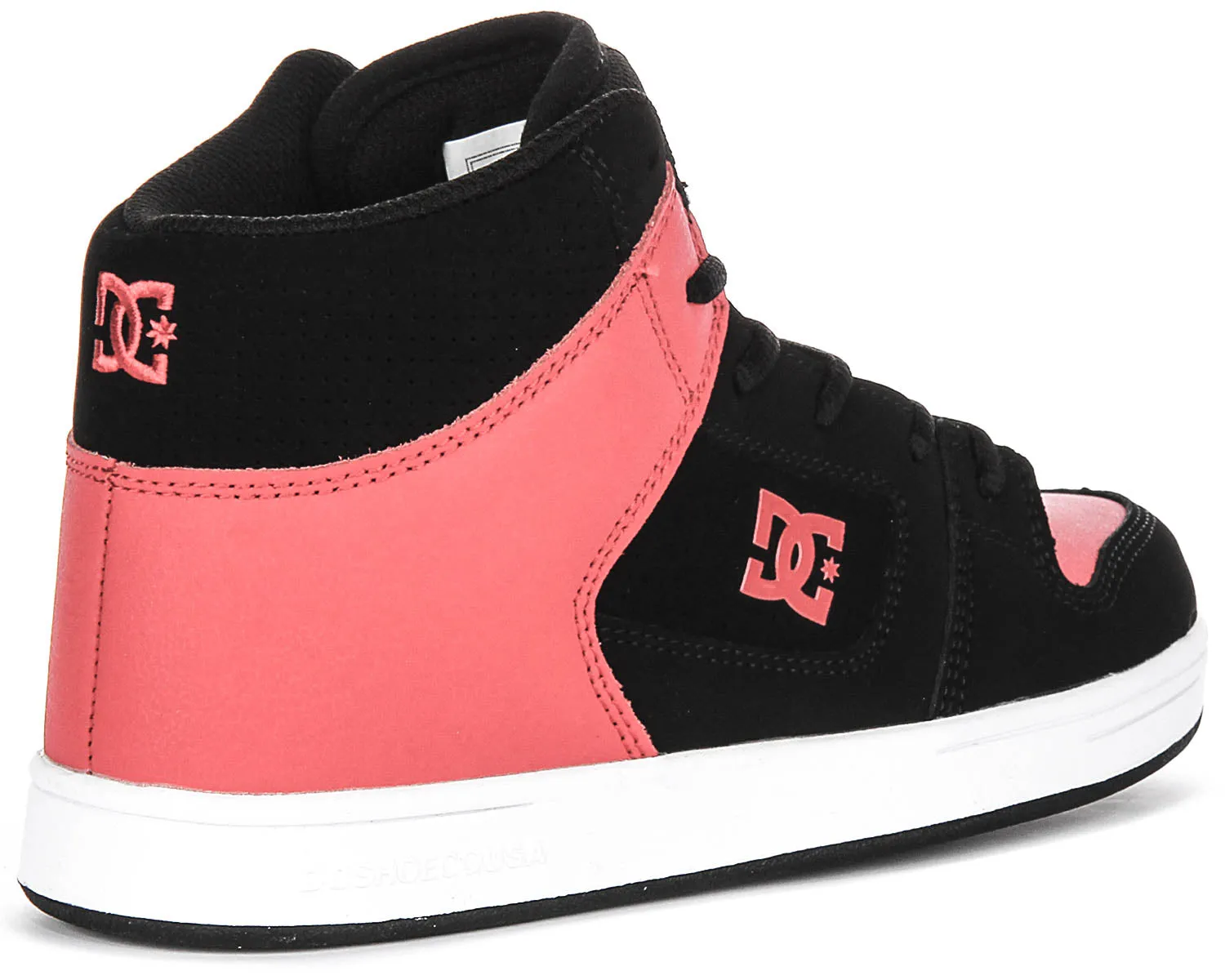 Dc Shoes Manteca 4 Hi In Black Red For Youth