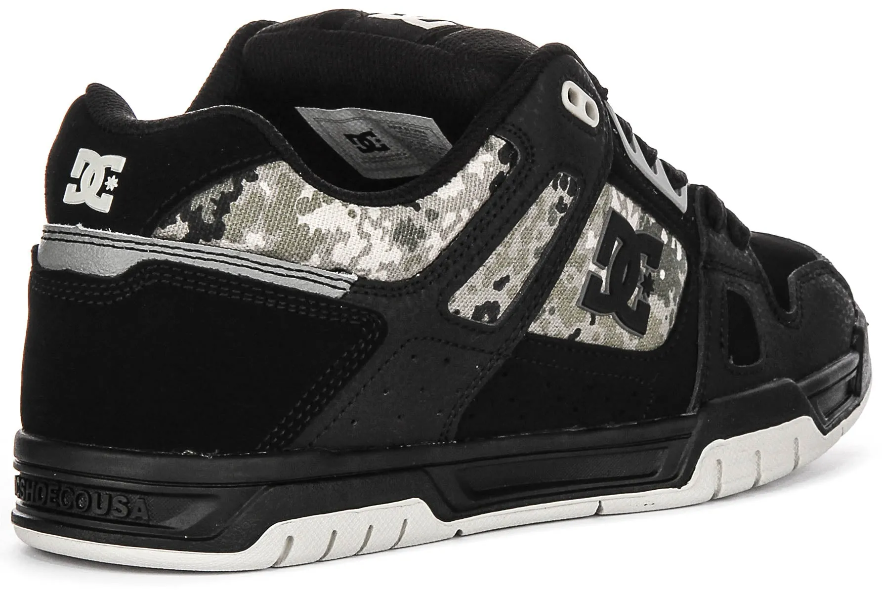 Dc Shoes Stag In Black Grey For Men