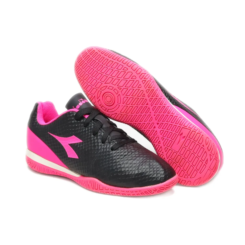 Diadora Golazo Sport Shoes Leather Black Colour For Women