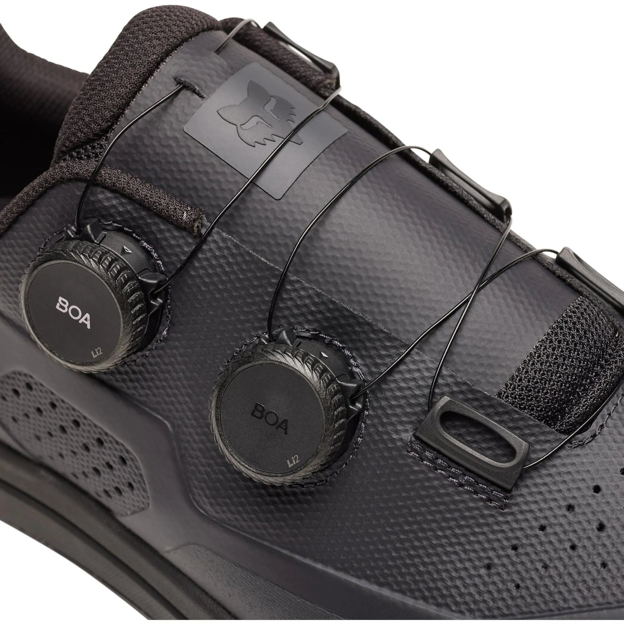 Fox Union BOA Clipless MTB Mens Cycling Shoes - Black