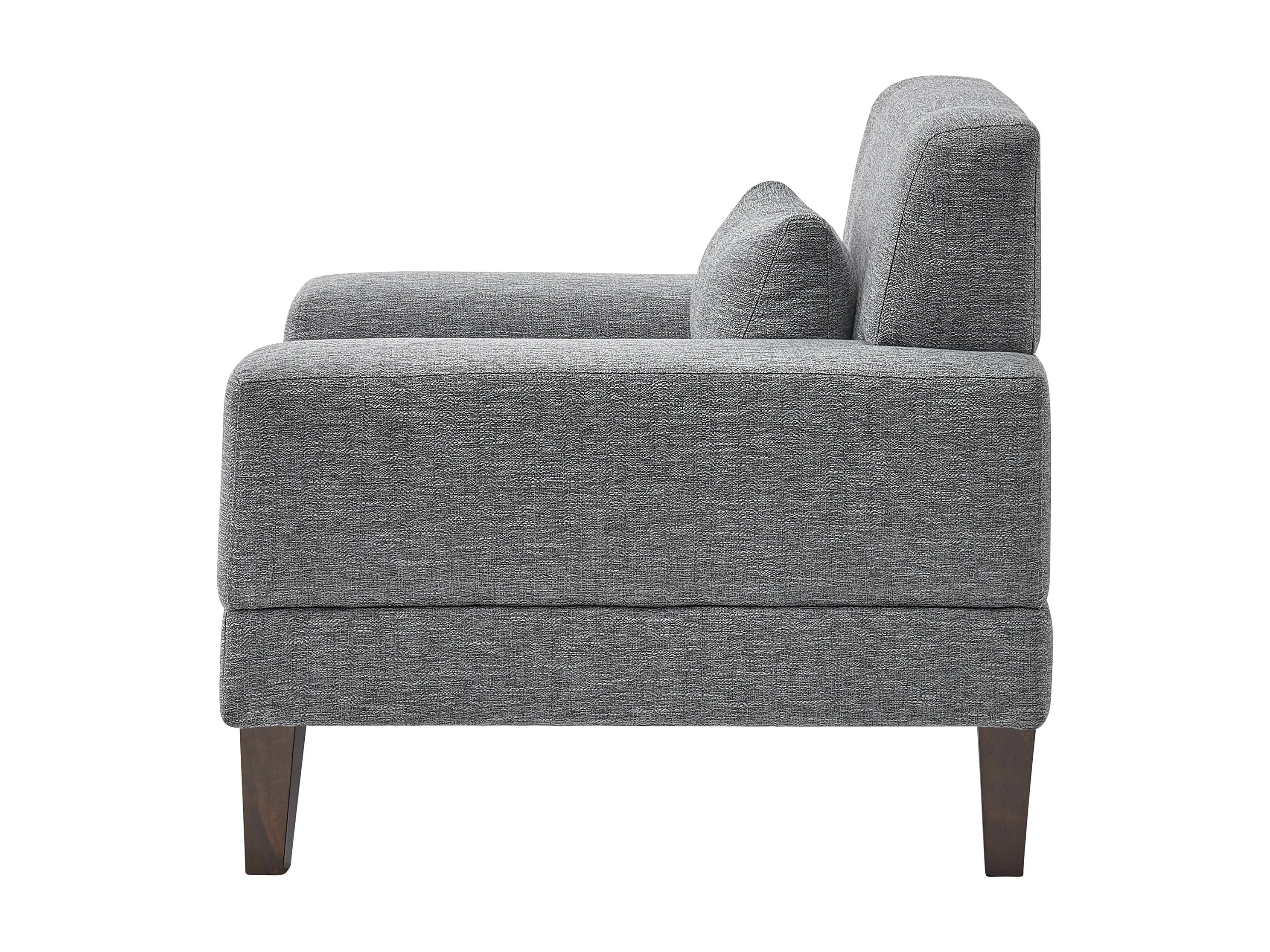 Grey Wide Arm Chair