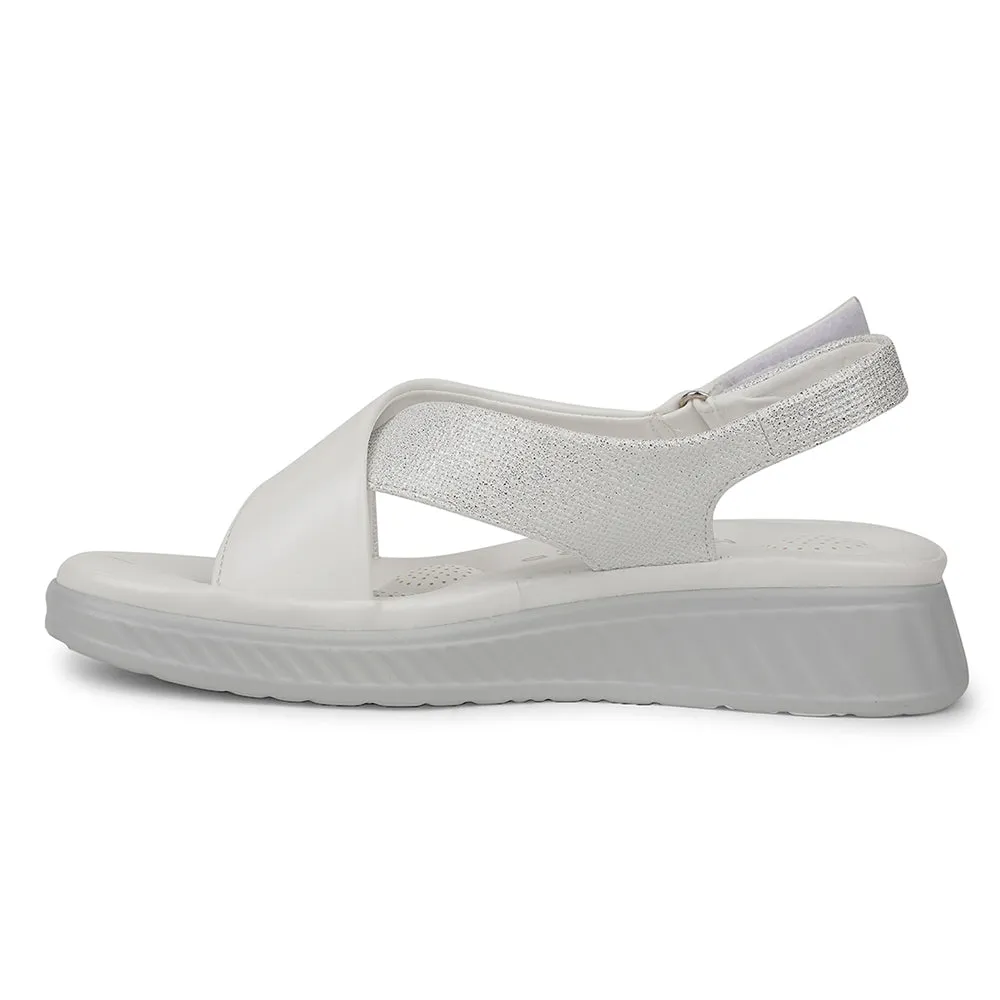 Healers Casual White Sandal For Women ZQ-AL-SN03 By Liberty