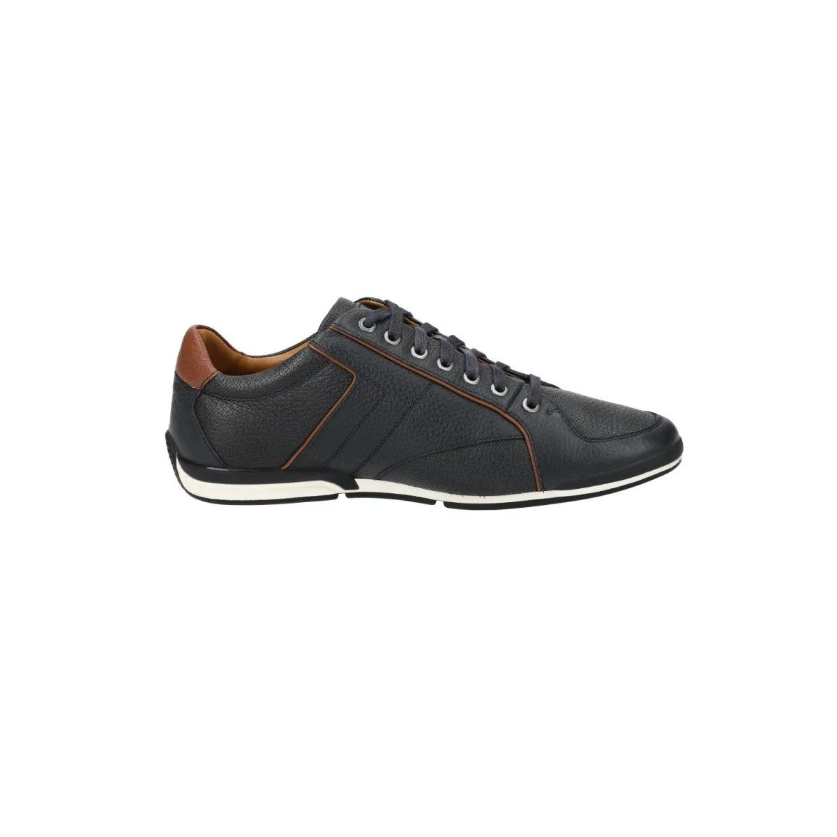 Hugo Boss Saturn Low-Top Sneakers Blue Colour For Men