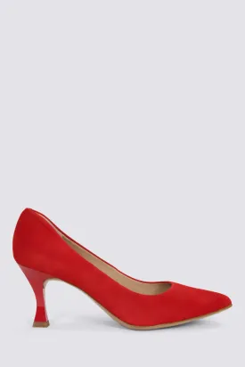 KALUZA SCARLET SUEDE