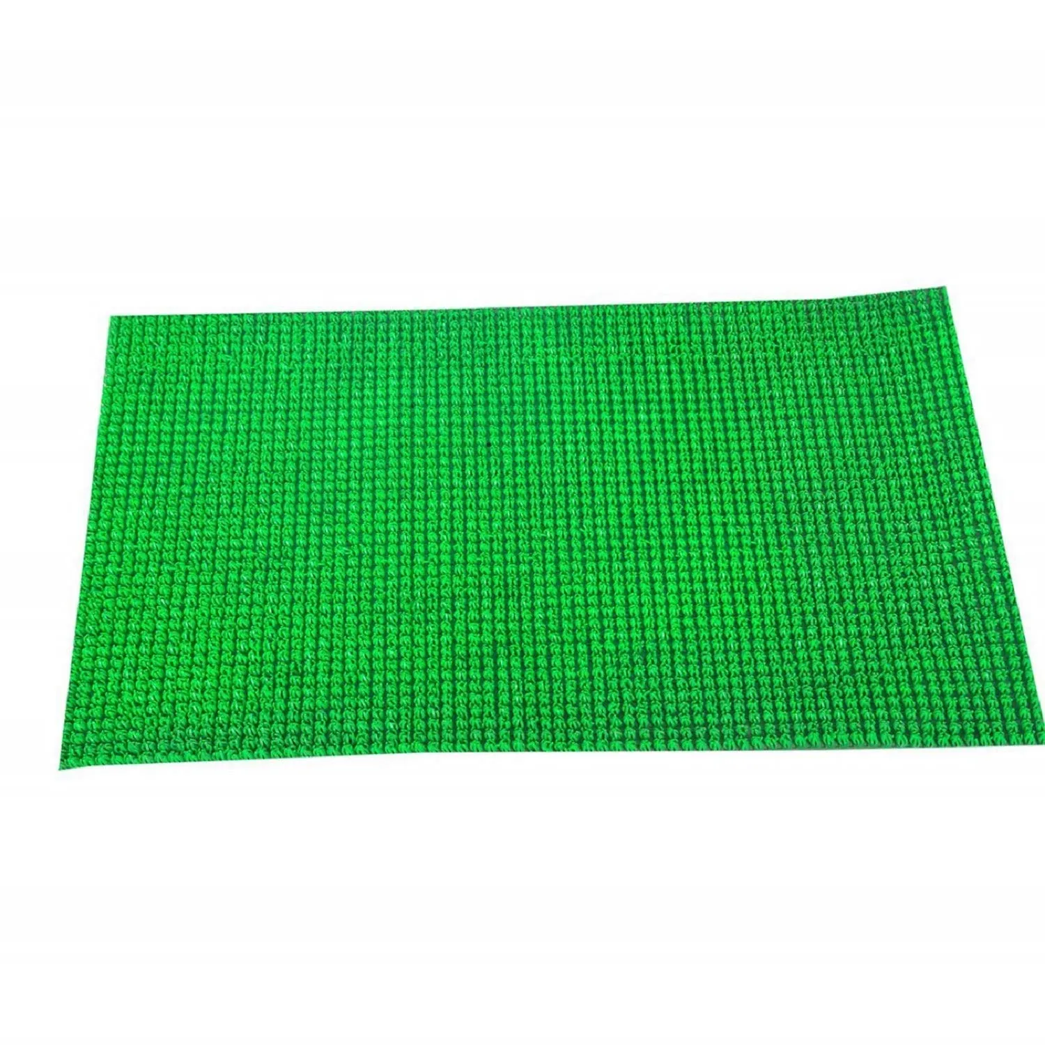 Kuber Industries PVC Door Mat - 30" x 18", Green, Standard (VARIATION0045_7)