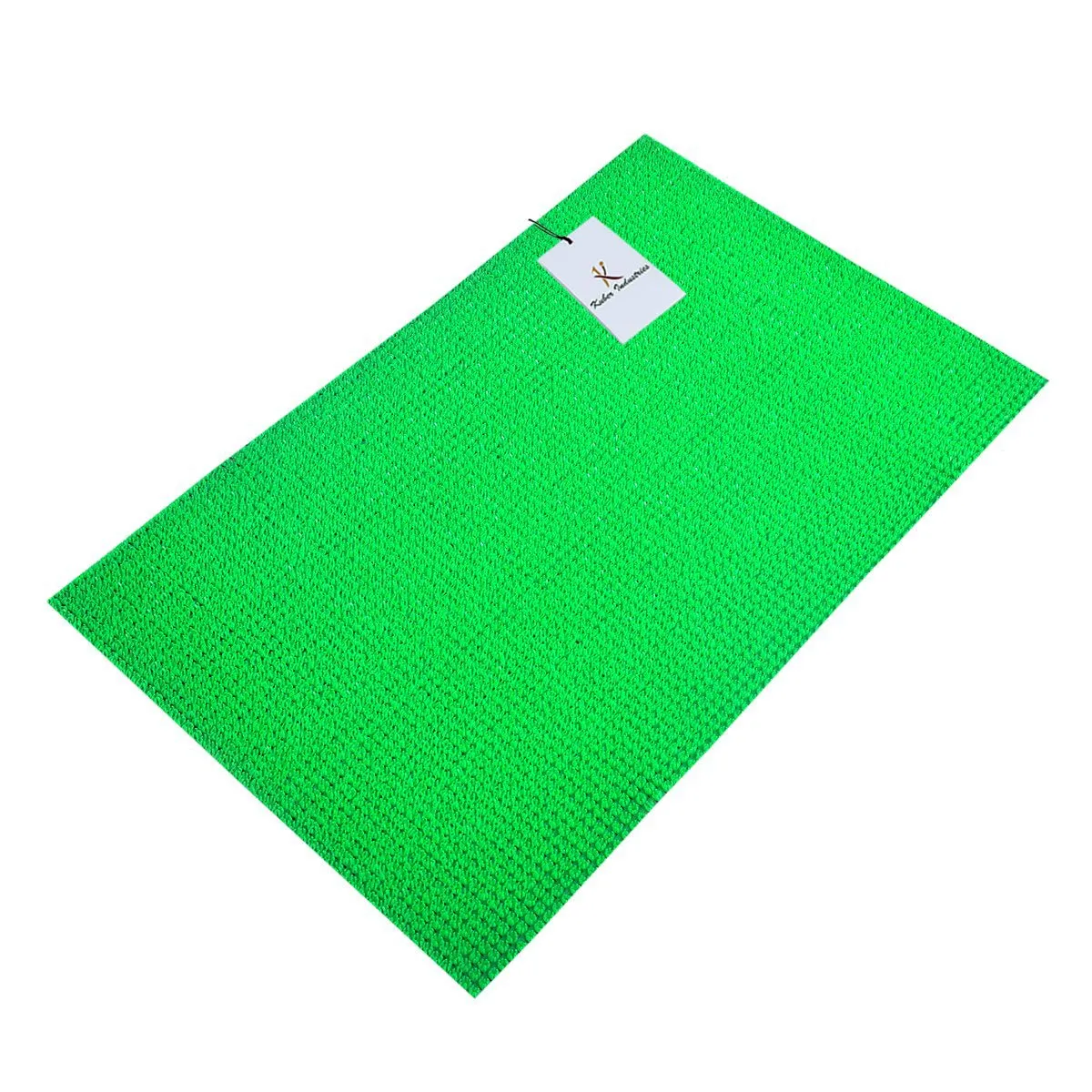 Kuber Industries PVC Plain Door Mat (VARIATION0045_16, Green, 36" x 24", Standard)