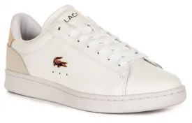 Lacoste Carnaby Set In White Pink For Women