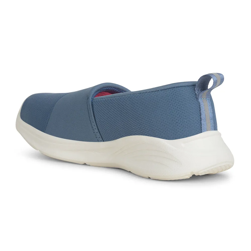 Leap7x Blue Casual Non Lacing Shoes For Women TRINCY By Liberty