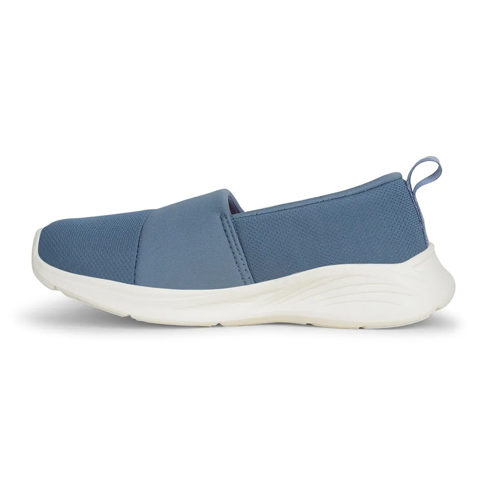 Leap7x Blue Casual Non Lacing Shoes For Women TRINCY By Liberty