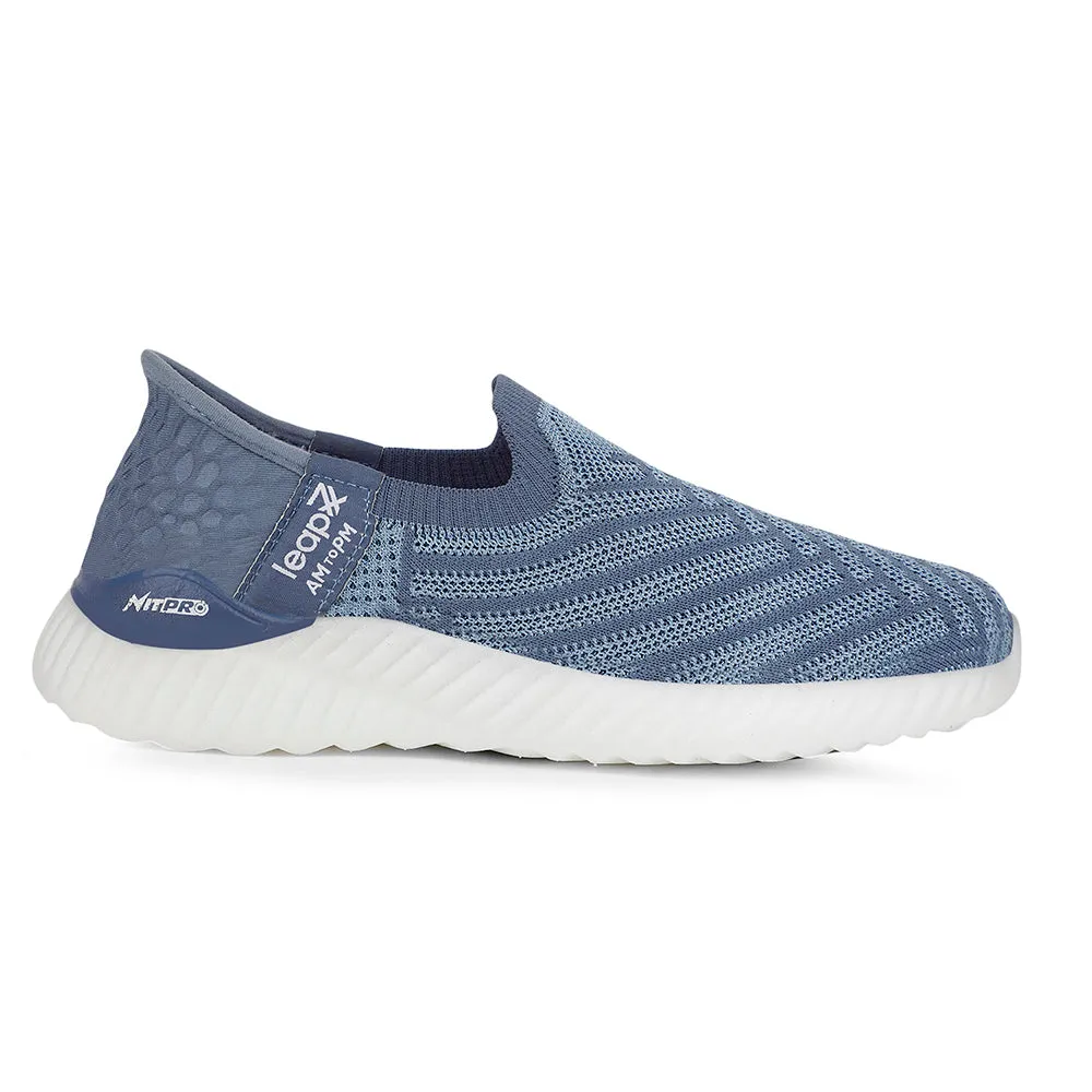 Leap7x Sports Blue Walking Shoes For Women NITRUN-L5 By Liberty