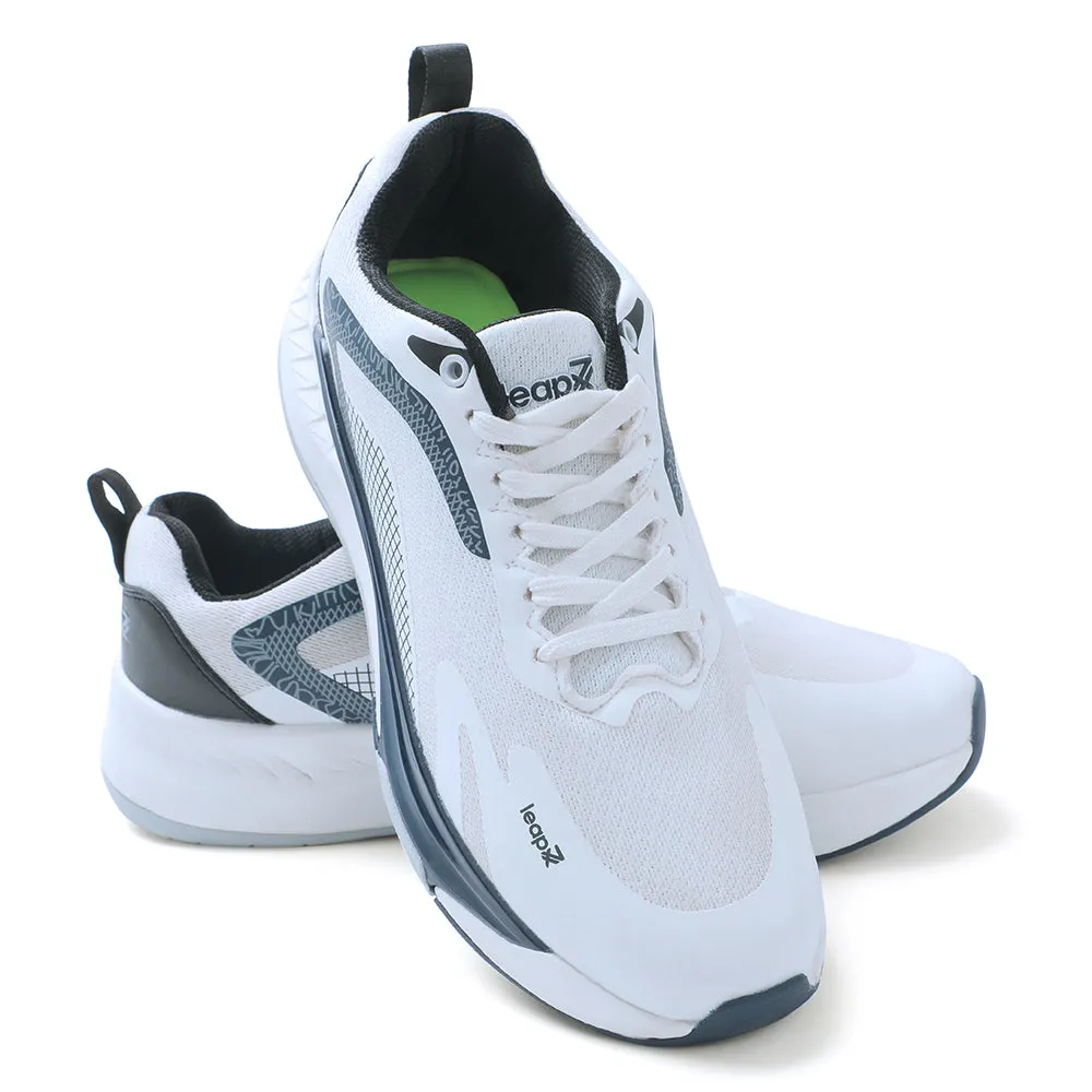 Leap7x Sports White Running Shoes For Mens EVELSTER-E By Liberty