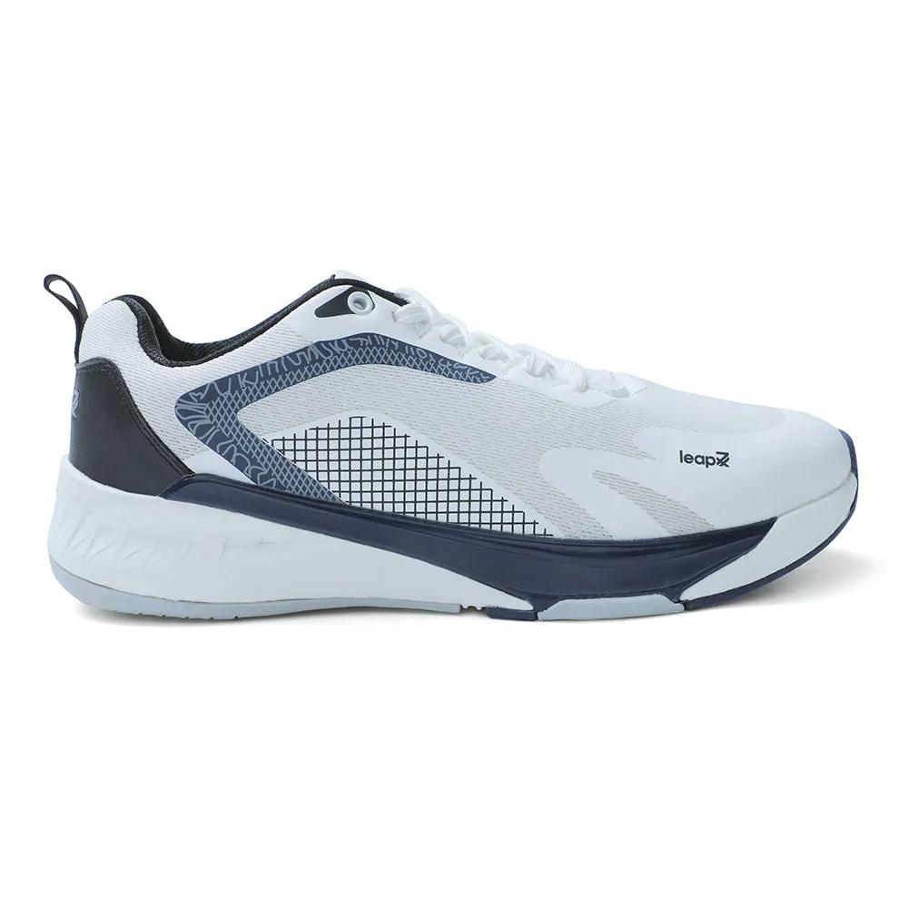 Leap7x Sports White Running Shoes For Mens EVELSTER-E By Liberty