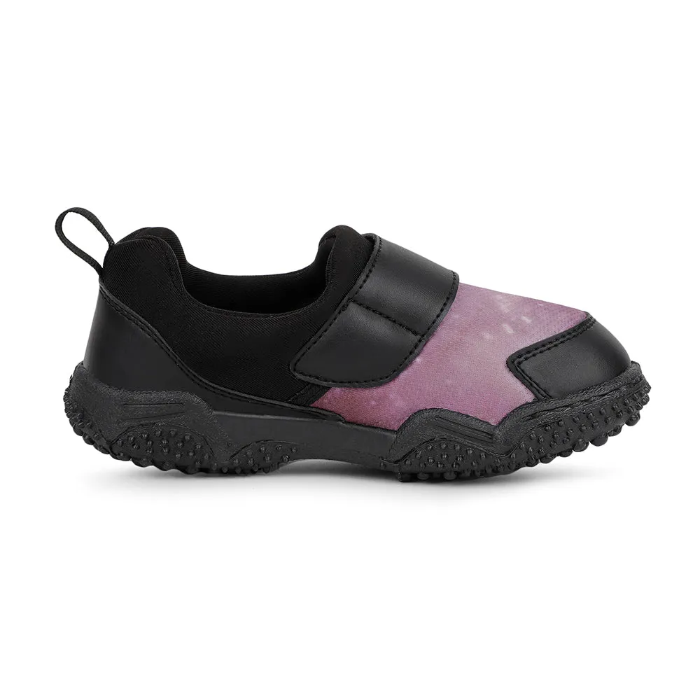 Lucy & Luke Casual Purple Non Lacing Shoes For Kids 8005-50E By Liberty