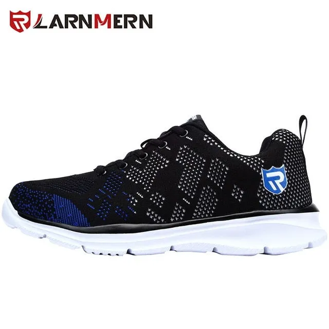 Men Safety Steel Toe Lightweight Breathable Shoes