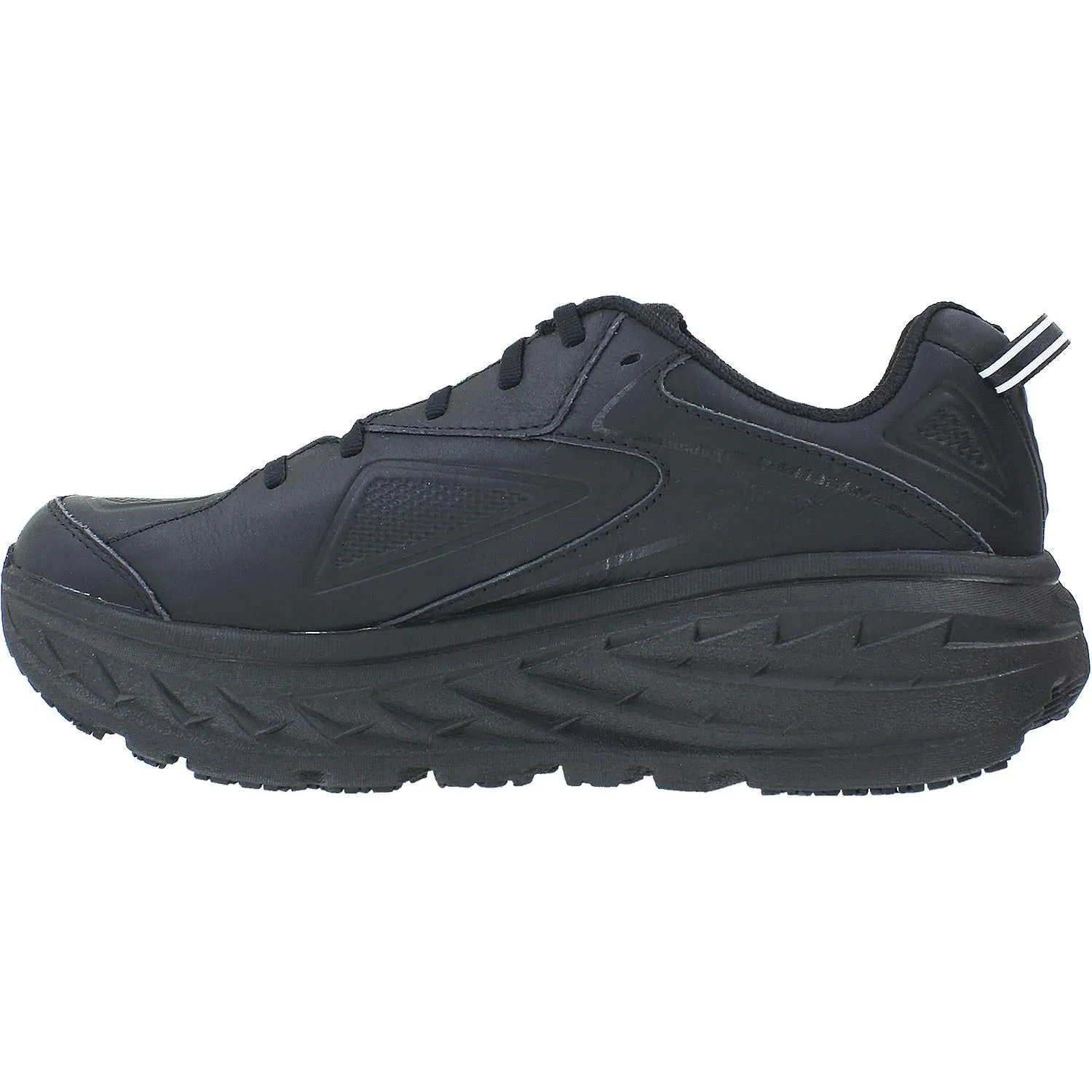 Men's Hoka One One Bondi Black Leather