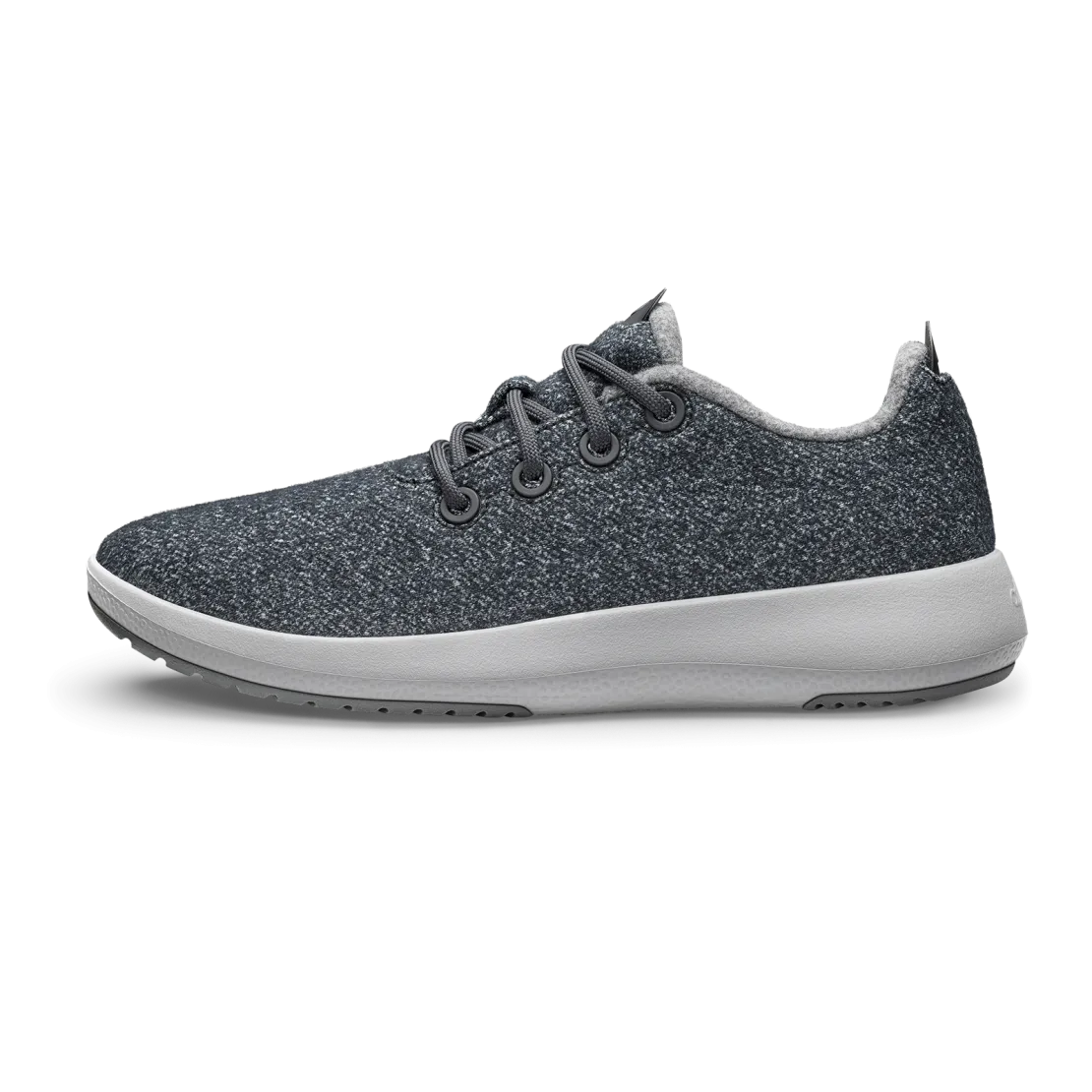 Men's Wool Runner Mizzles - Dark Grey (Light Grey Sole)