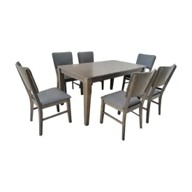 MWDRS36 Antique Grey Dining Set 1 6