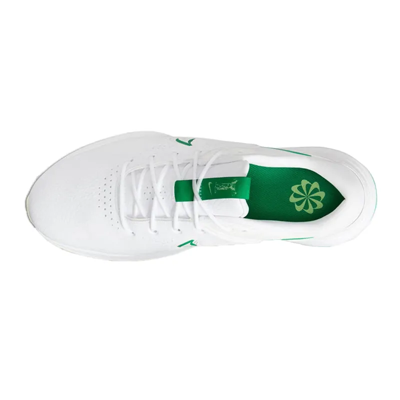 NIKE Victory Pro 3 Men's Spiked Shoes (White/Green)