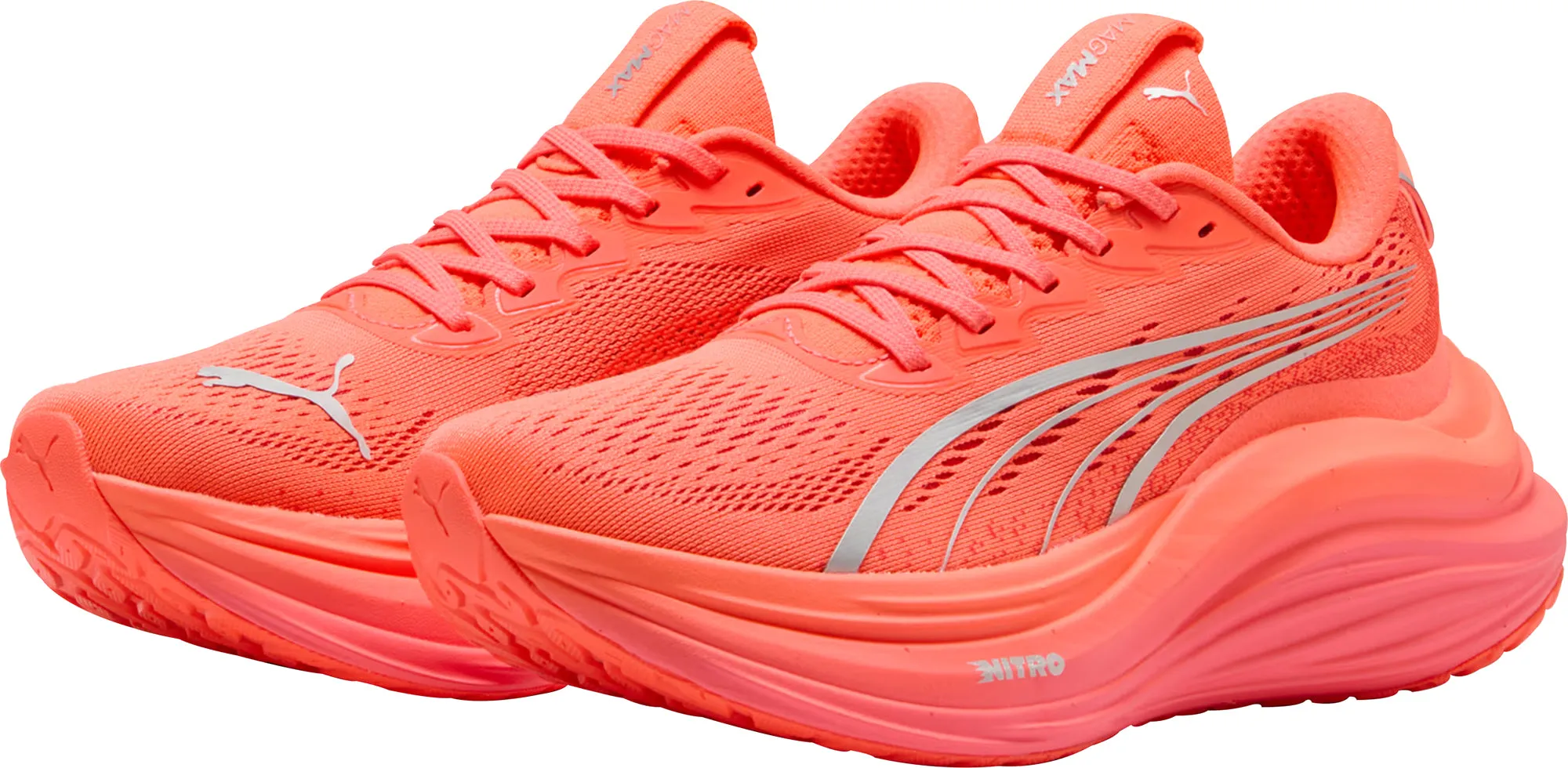 Puma MagMax Nitro Womens Running Shoes - Red