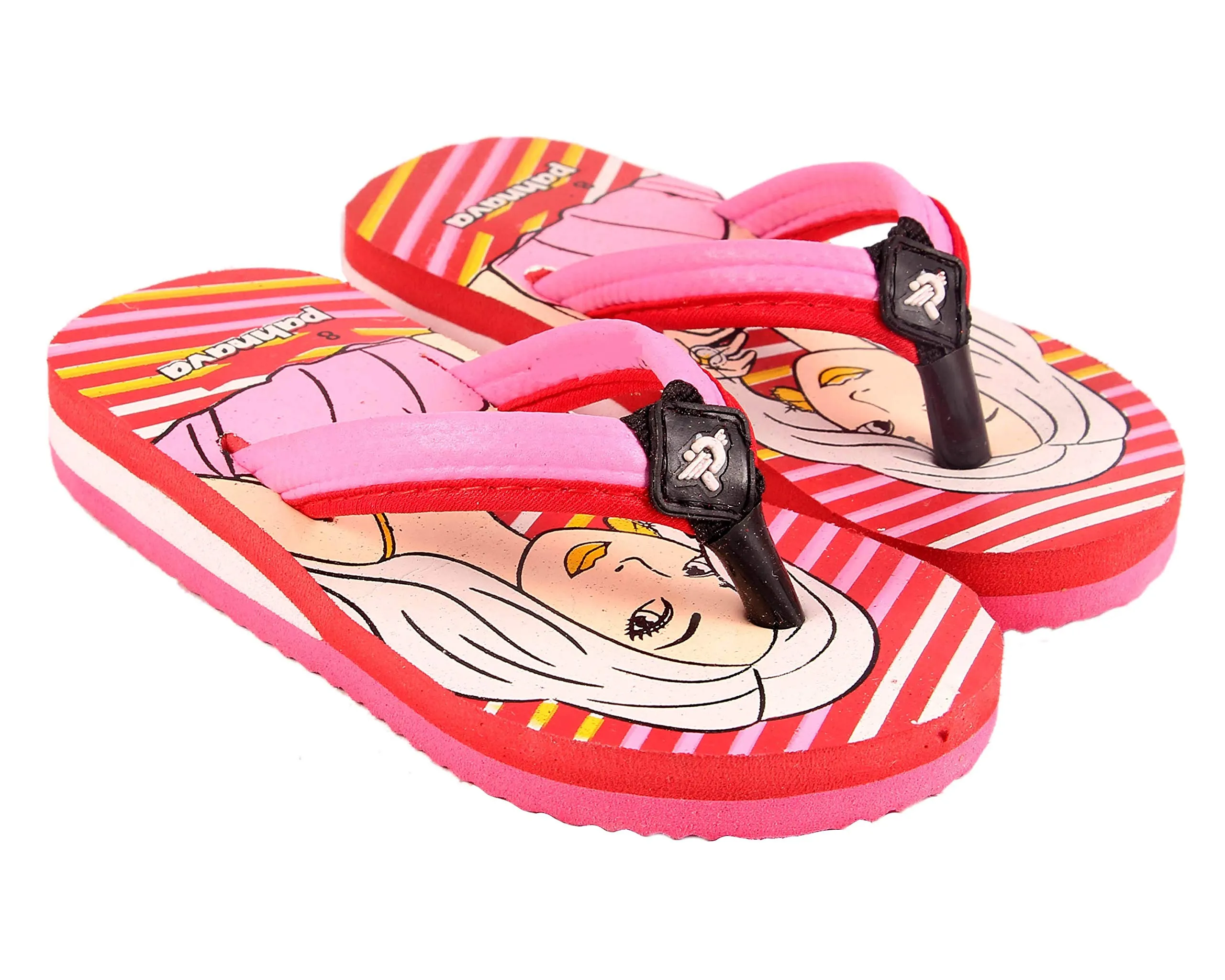 Rgk's Baby Girls' Pink Fashion Sandal with Slipper - 6.5 - 7 Years