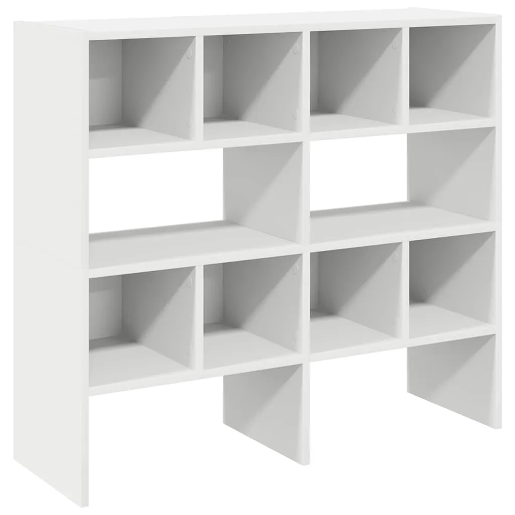 Shoe Racks 2 pcs Stackable White 89.5x30x40 cm