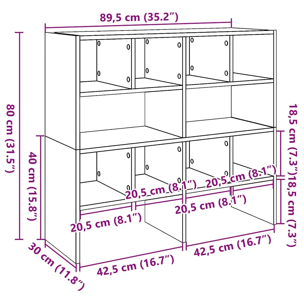 Shoe Racks 2 pcs Stackable White 89.5x30x40 cm