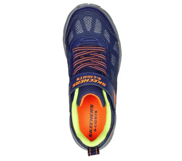 SKECHERS Dynamic-Flash - REZLUR - Navy/Orange - Shoe - Kids