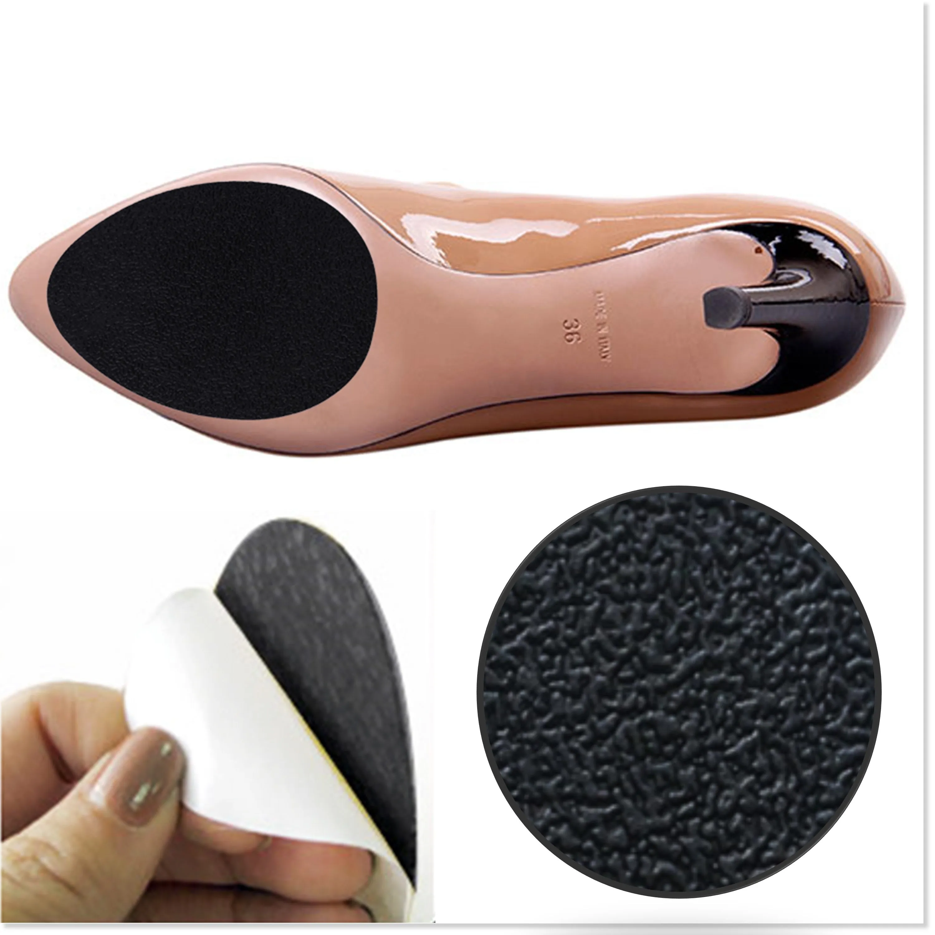 Sole Savers™ Anti-Slip Pads (3 Pair- One Size Fits Most)