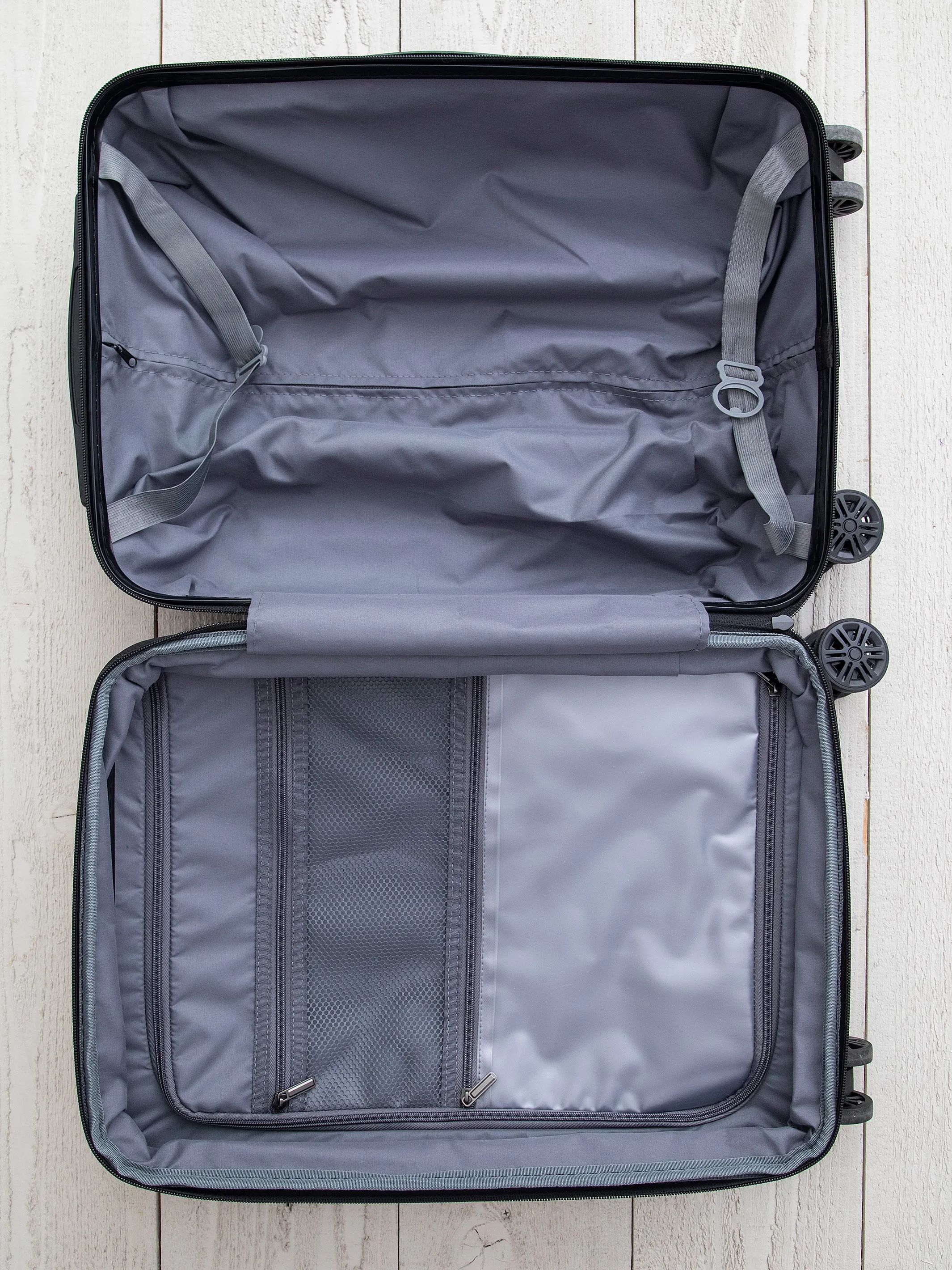 Travel Happy Carry-On Suitcase - Life Is A Canvas Love