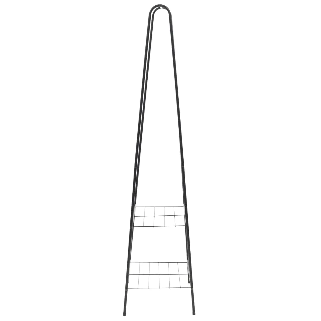 vidaXL Clothes Rack 59x35x150 cm Black