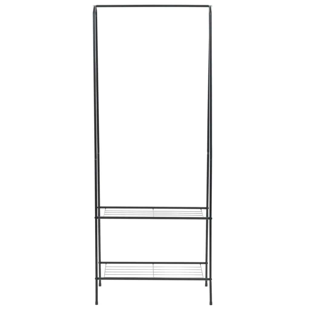 vidaXL Clothes Rack 59x35x150 cm Black